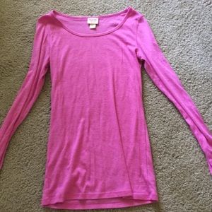 Pink long sleeve
